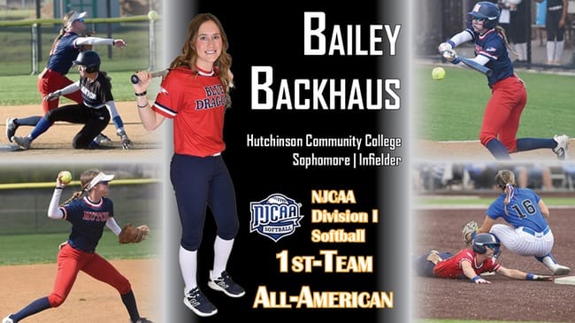 Bailey Backhaus named 1st-Team NJCAA All-American