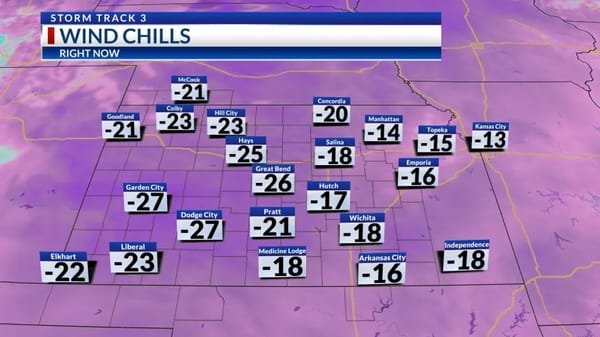 DANGEROUS COLD STATEWIDE IN KANSAS