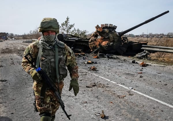 Russian President Vladimir Putin announces an Easter ceasefire in Ukraine